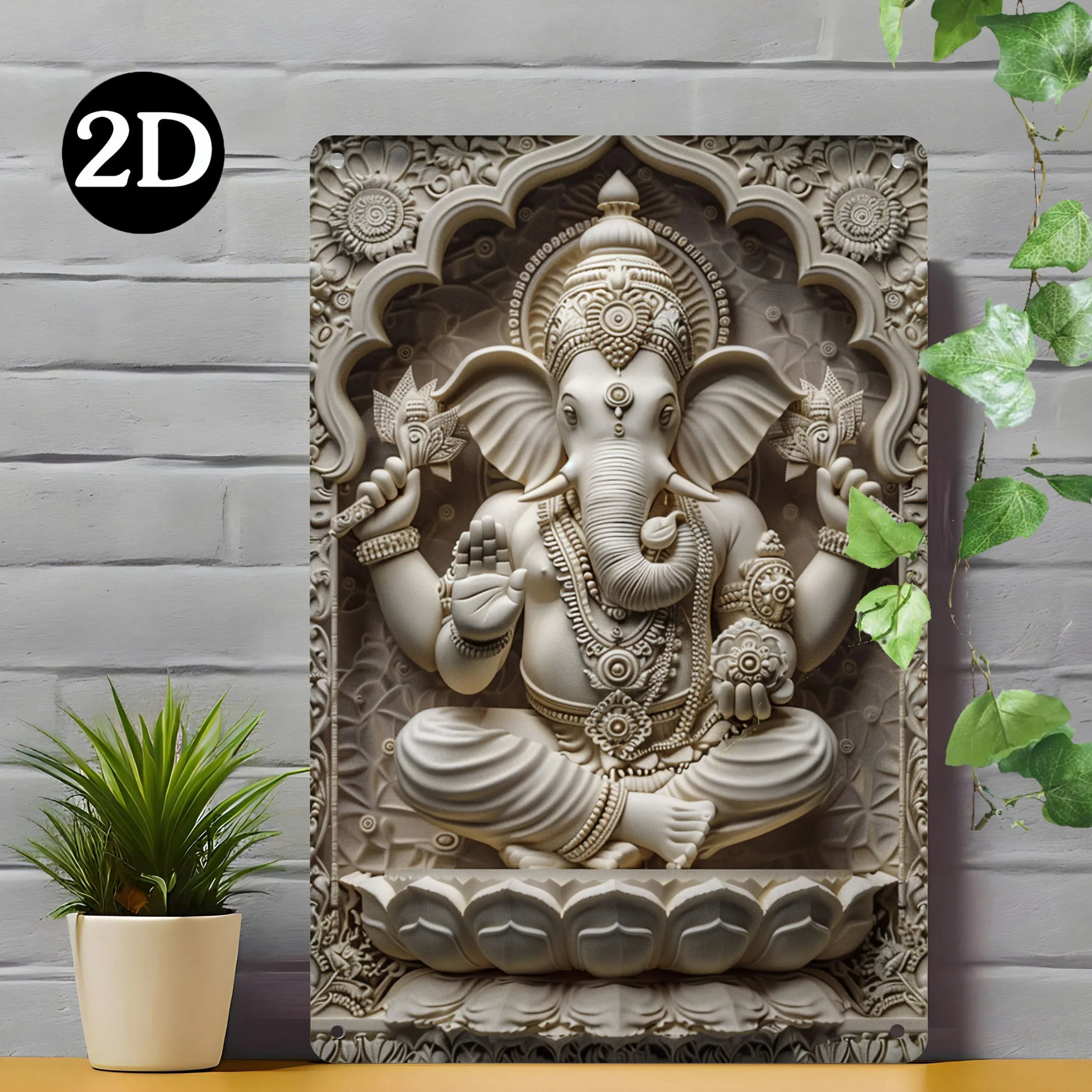 Vintage Ganesha Alu… - image