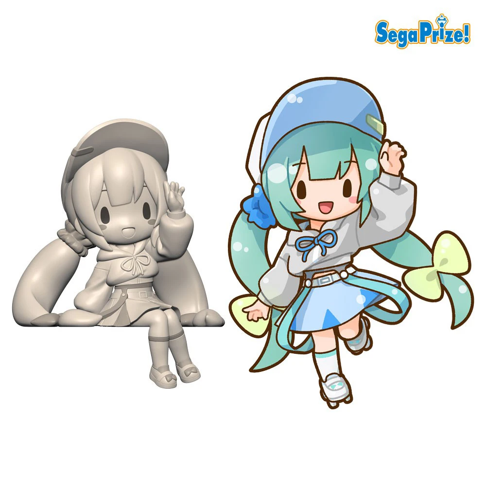 100-オリジナル在庫あり-sega-chokonose-フィギュア初音ミクアニメフィギュアアクションフィギュアモデル装飾ガレージキット誕生日ギフト