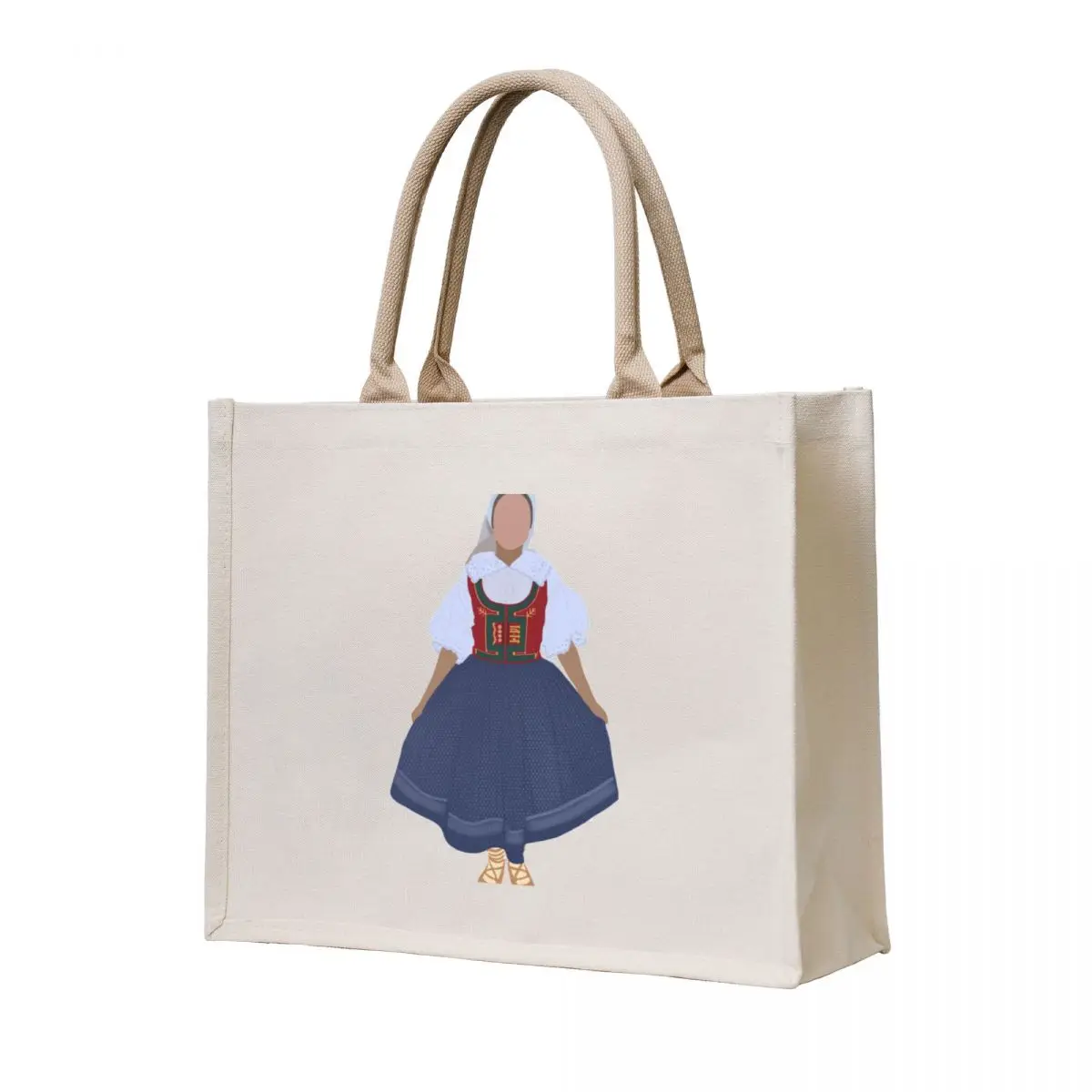 

Valasko Kroj 2 Tote Bag reusable shopping bag Beach bag Reusable bags