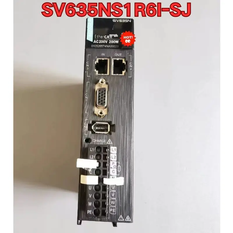 

Second-hand SV635NS1R6I-SJ servo drive in good working condition