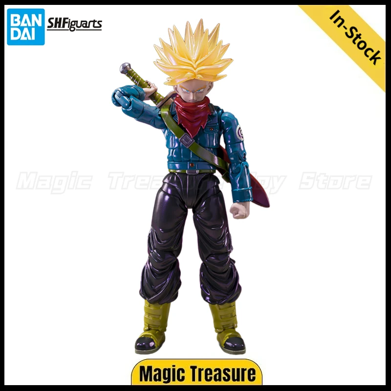 

【In Stock】Original BANDAI SPIRITS S.H.Figuarts DBS Trunks Exclusive Edition Action Figure Toys Ornaments Gifts
