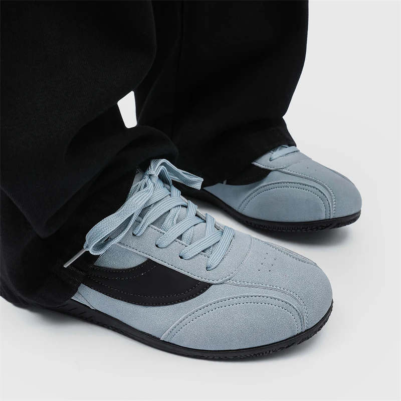 

2025 New Style Running Shoes Summer High Quality New Special Interest Light Luxury PU Leather Breathable Board Shoes39-44 Men's