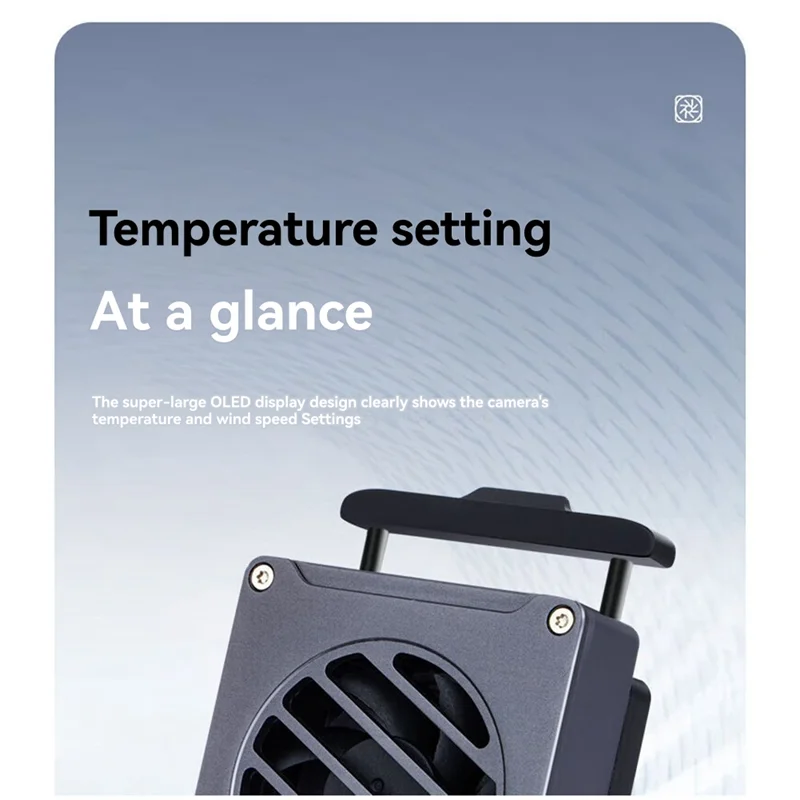 【T07A】Półprzewodnikowy radiator aparatu do Sony ZVE10/A7S3/A7C2/Canon R5/R6/R8 Fuji XT4 Sprzęt fotograficzny Radiator aparatu