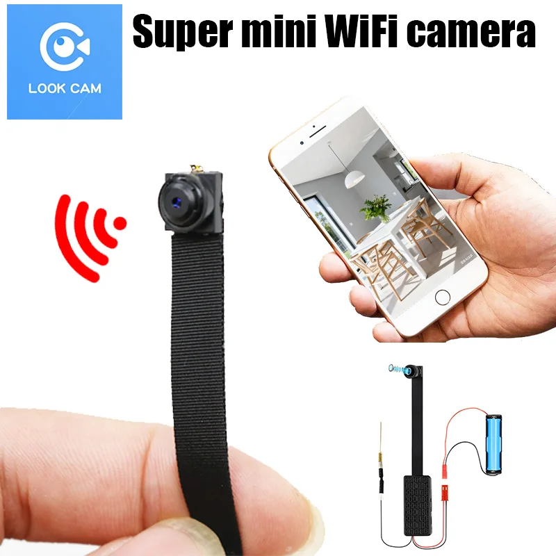 

JOZUZE Lookcam Ultra small HD WIFI Mini Camera Home Security Camcorder Night Vision Micro Video Voice Recorder Wireless Cam