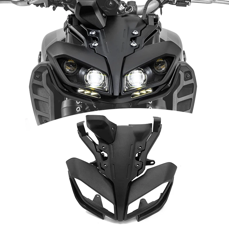 Motorcycle Headlight Cover Protective Shell Instrument Frame Upper FairingFor YAMAHA MT09 MT 09 MT-09 FZ09 FZ 09 FZ-09 2017-2020