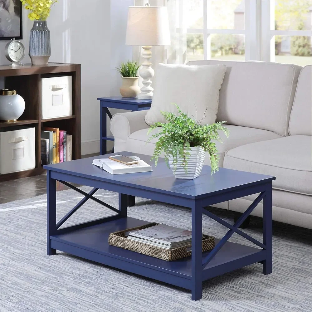 Oxford Coffee Table with Shelf