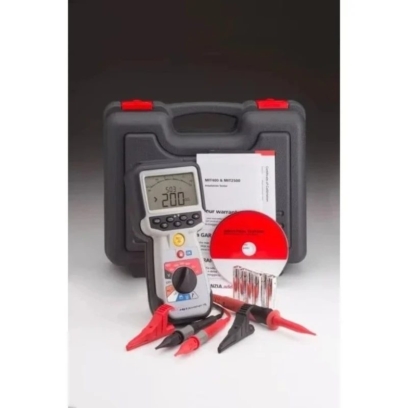 Insulation Resistance Tester with Test Result Storage Bluetooth Downloading Feature for Electrical Safety Compliance