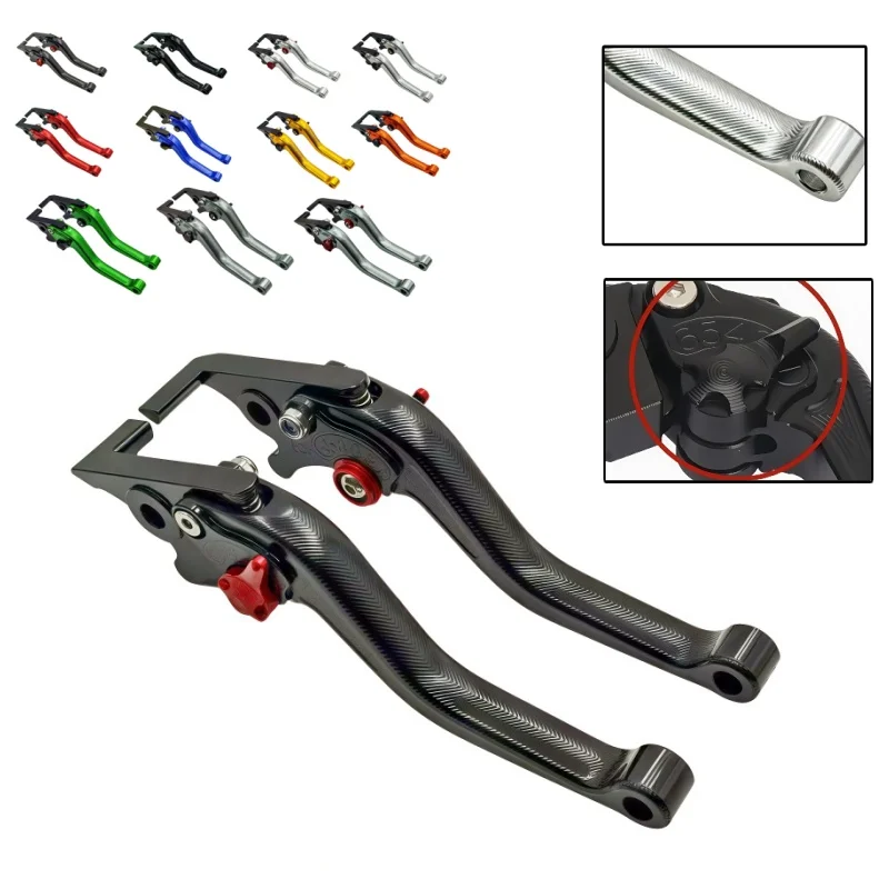 

3D Clutch Lever Brake Lever Set For Kawasaki ZR750 ZEPHYR 1991-1993 ER-5 2004-2005 Adjustable Handle Levers Motorcycle Parts