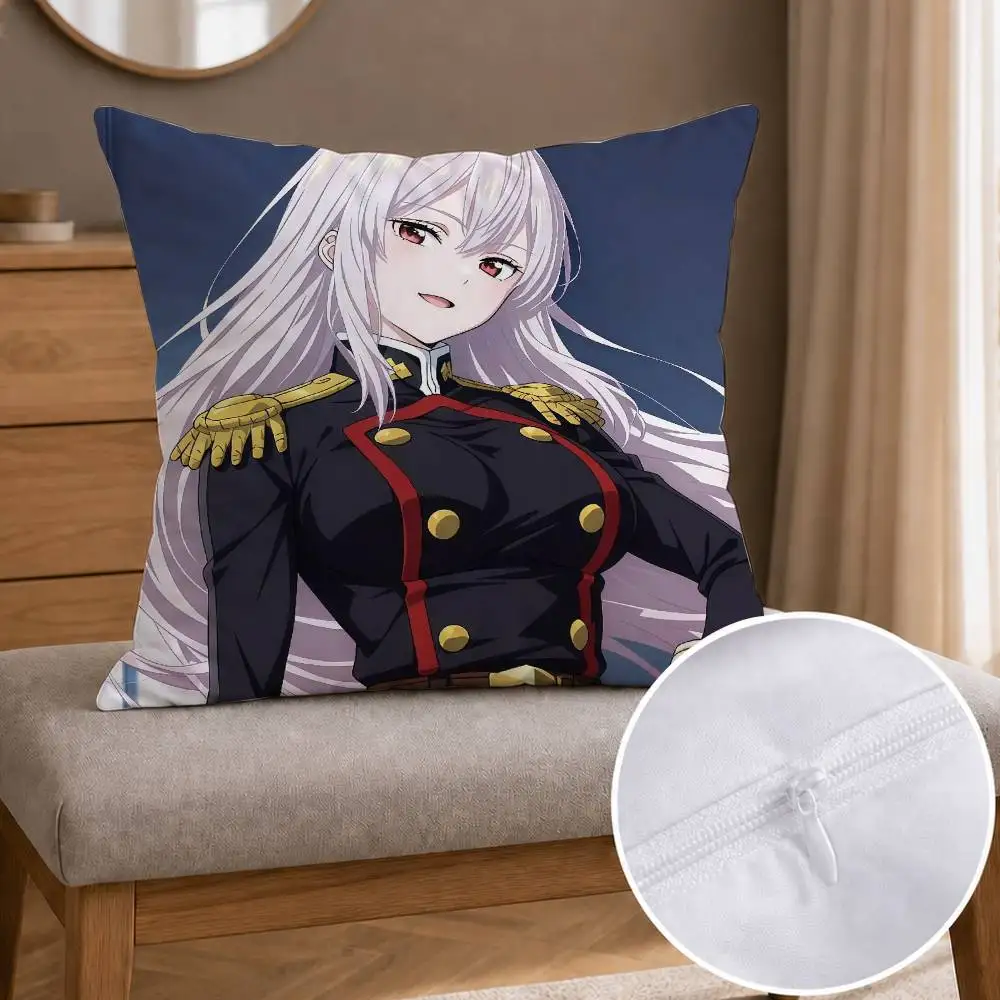 Chained Soldier Double-sided Printed Square Decorative Cushion Cover for Sofa Living Room Home Decor