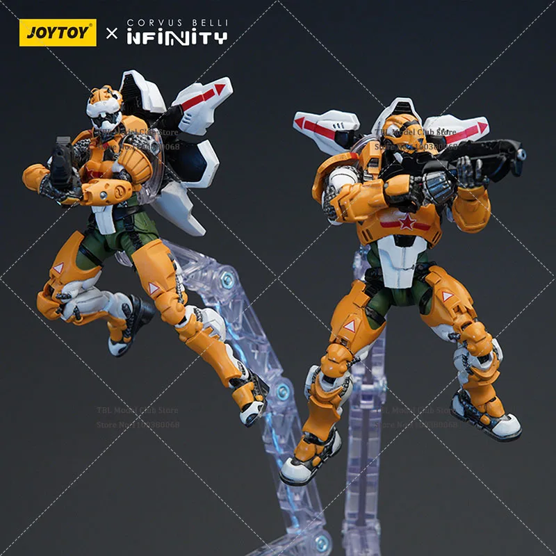 JOYTOY&INFINITY 1/18 Scale Yu Jing Special Action Team Tiger/Black Ops Tiger Soldier 17cm 10.5cm Female Male  Action Figure