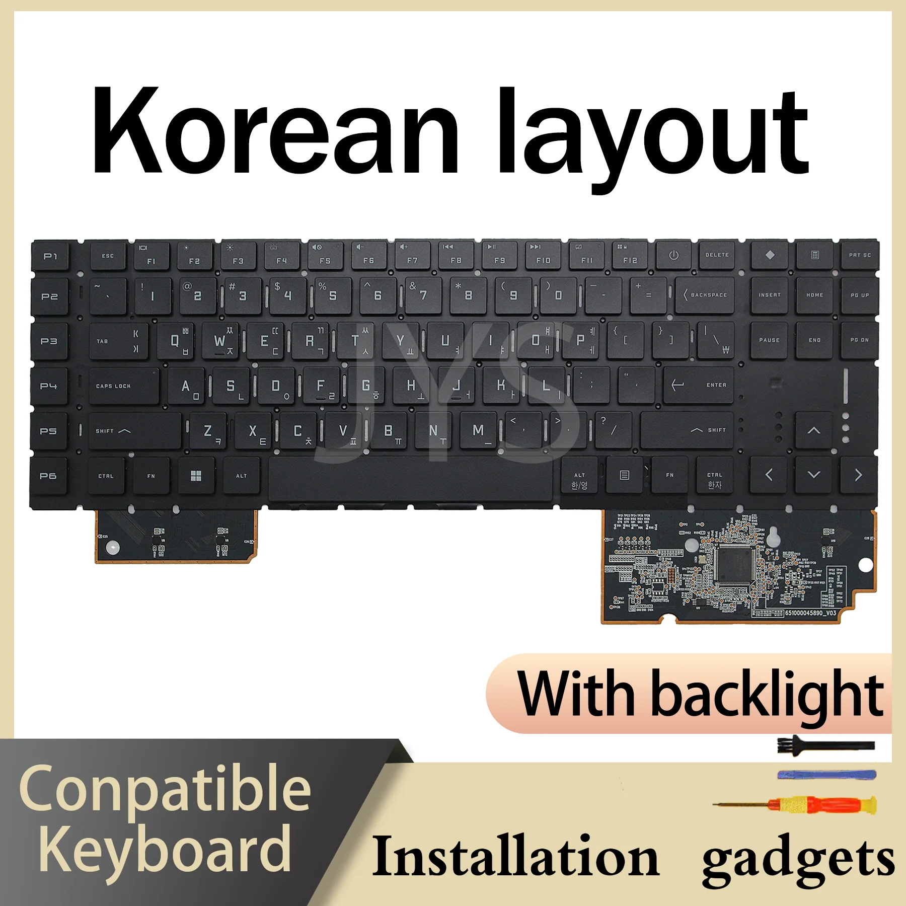 Suitable for HP Omen 7/8 PLUS 17-CK 1001/1002 17-CM TPN-Q266 backlit keyboard CAFR KR NORD PT RU SI TR UK UKR US layout