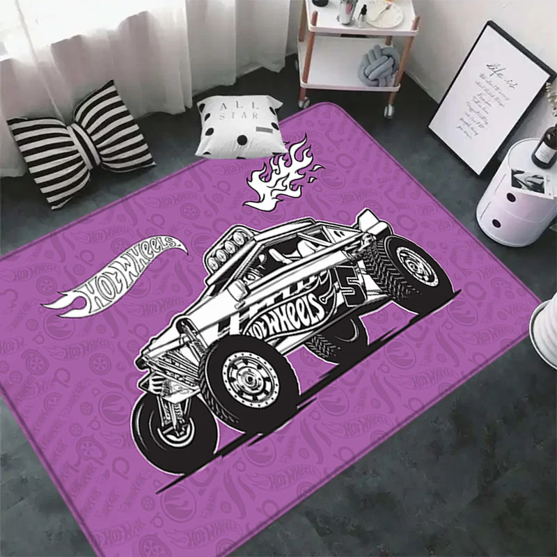 Doormat for Hot Wheels Welcome Mat Living Room Carpets Bathroom Rug Kitchen Balcony Long Mat Floor Mat Home Decor Custom Rugs