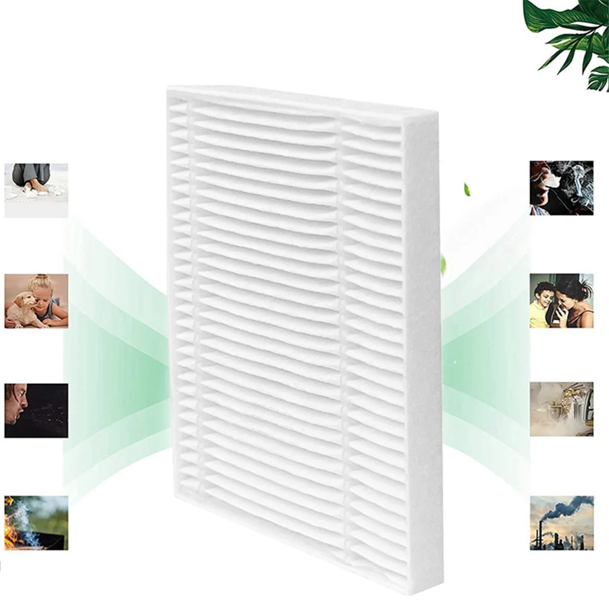 12PCS Replacement Parts HEPA Filter for Clean L50 /L50 / L60 / L60 Hybrid Robot Vacuum Cleaner Washable Filter