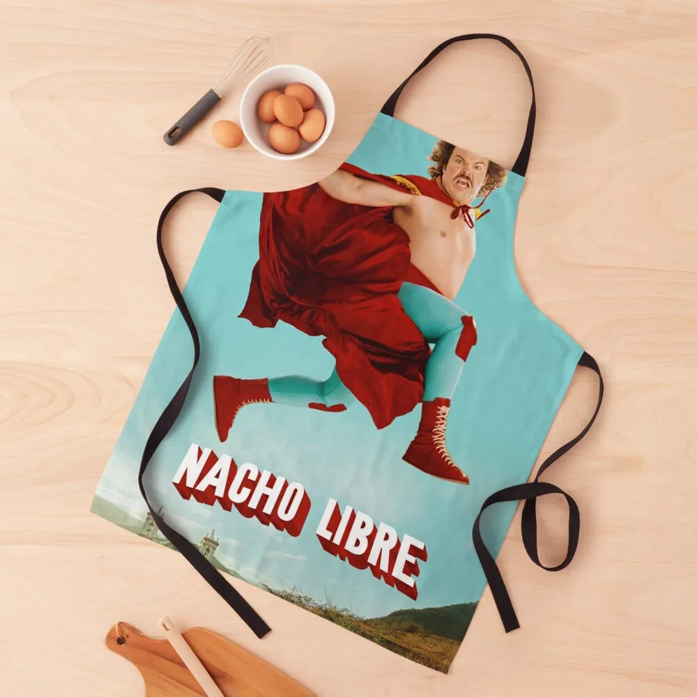 

Nacho Libre Apron Kitchen Tools Accessories Costume Waiter Children'S Apron