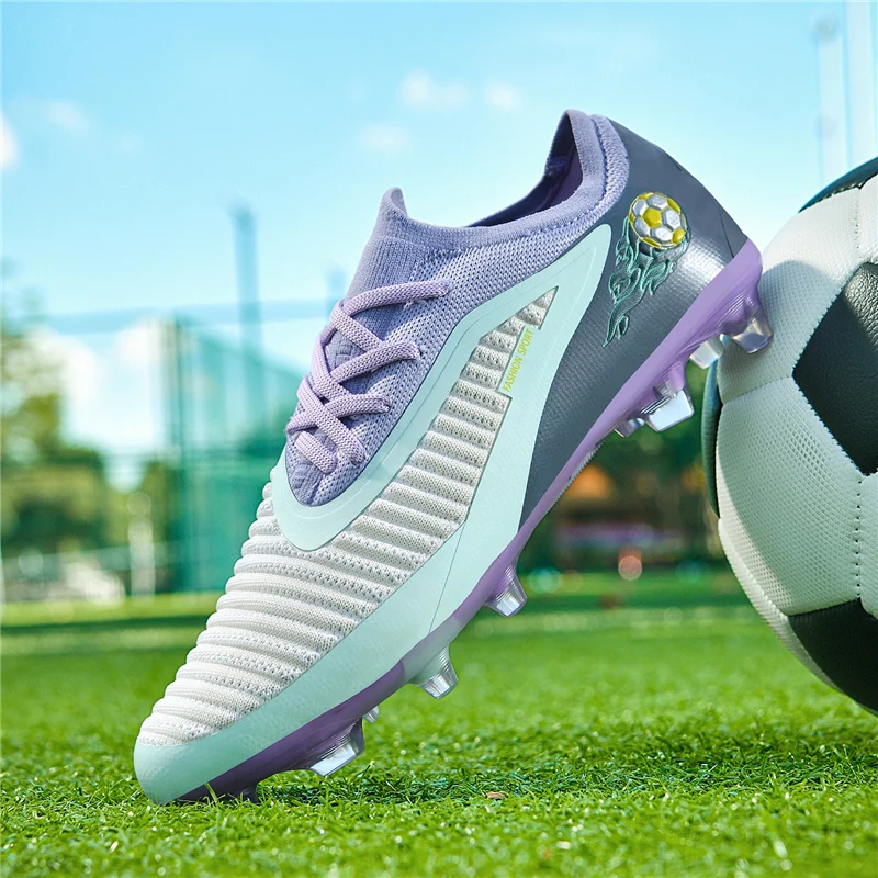 

FG Men Soccer Shoes Society Cleats Professional Football Shoes High Quality Low Cut Football Field Boots Sneaker Original Match