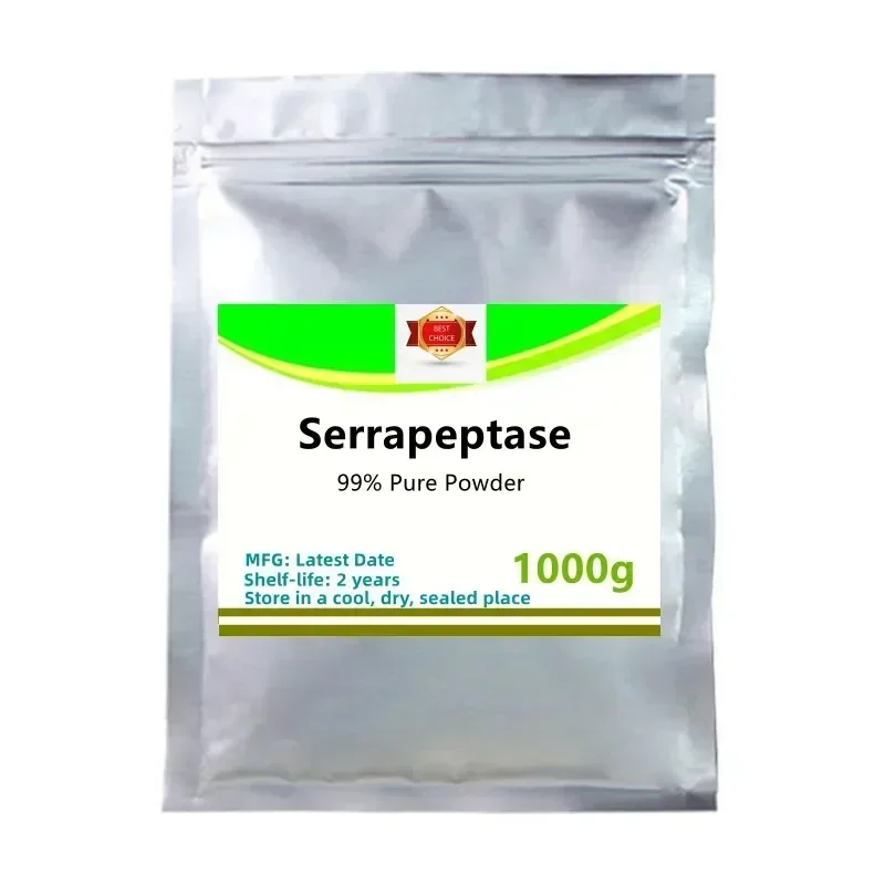 

50 г-1000 г 99% высокоактивный Serrapeptase200000U/g