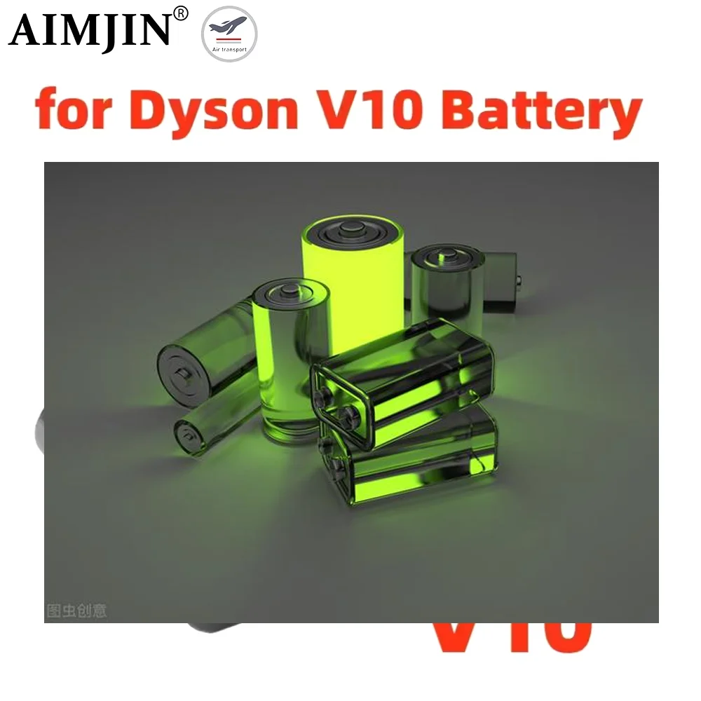 بطارية V10 لدايسون V10 الحيوان المطلق رقيق مكنسة كهربائية لاسلكية جديدة 25.2 فولت 8000 مللي أمبير بطارية دايسون V10