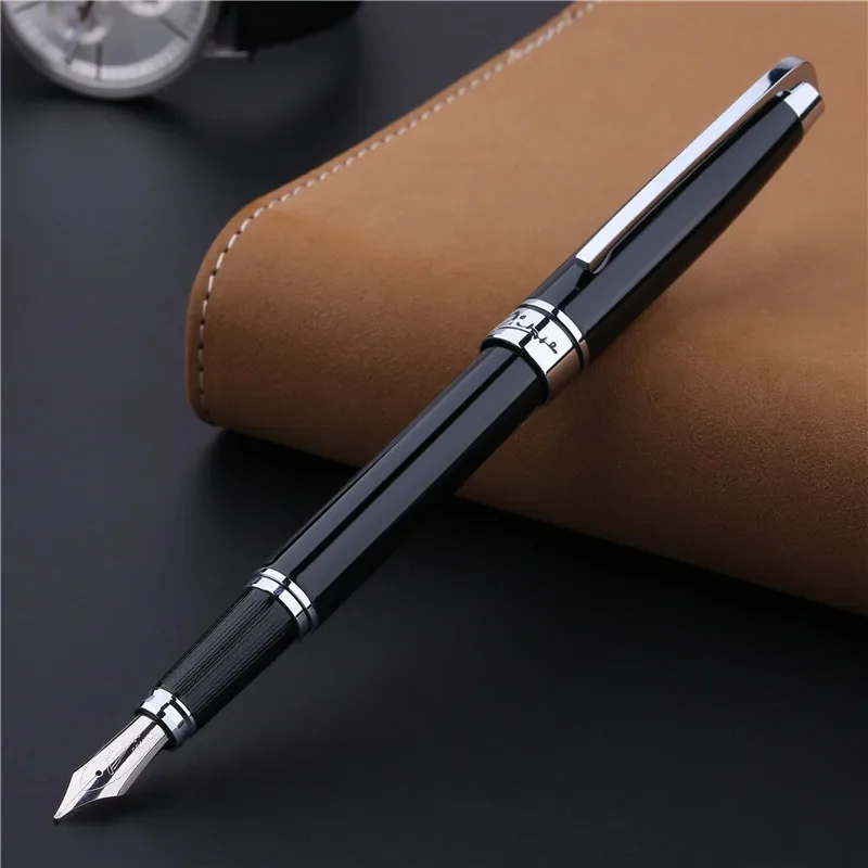 

Picasso 912 Fountain Pens Luxury Smooth Signing Metal Pen 0.5mm School and Office Writing Supplies Business Gift