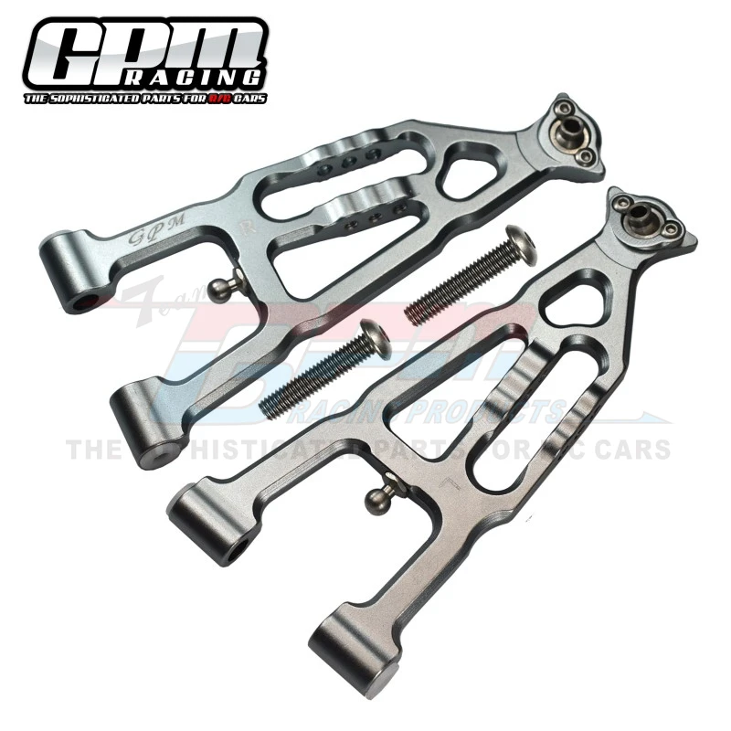 GPM Aluminum Front Lower Suspension Arm For LOSI 1/10 Baja Rey