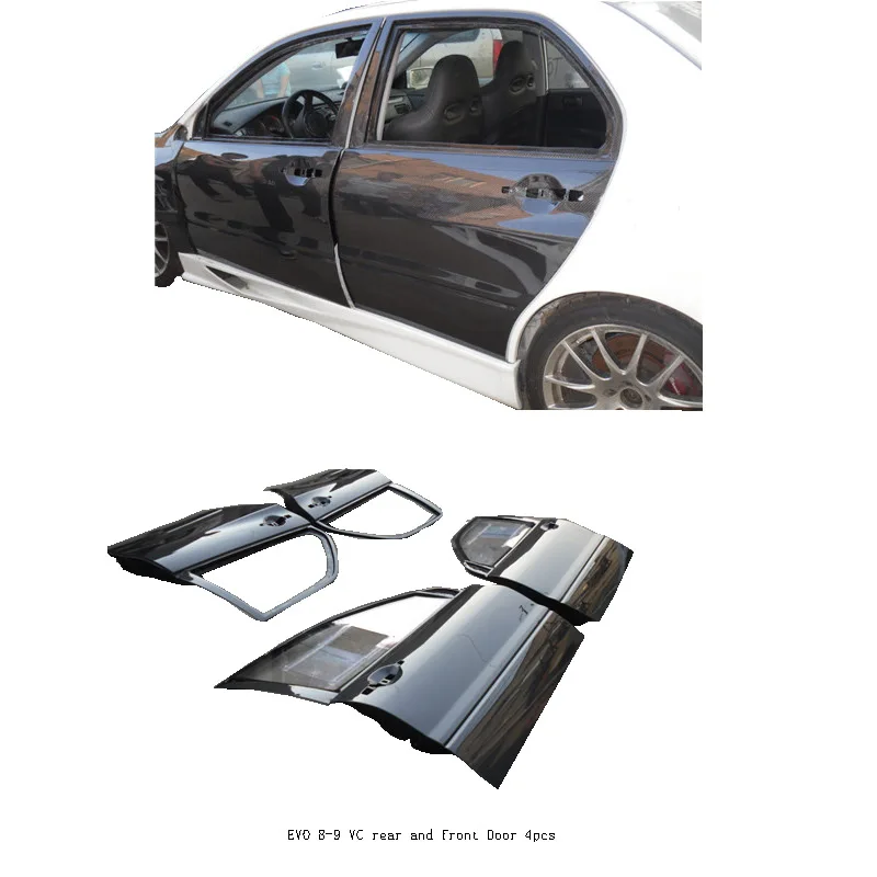 

Car modification four-piece door, divided into civilian models and racing models, the material can be selected from carbon fiber