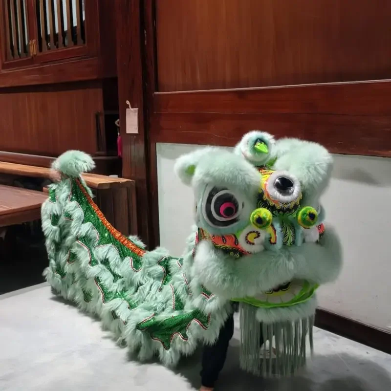 dance props, a complete set of lion dance, dance supplies,dance head, a full set of double singles for adults