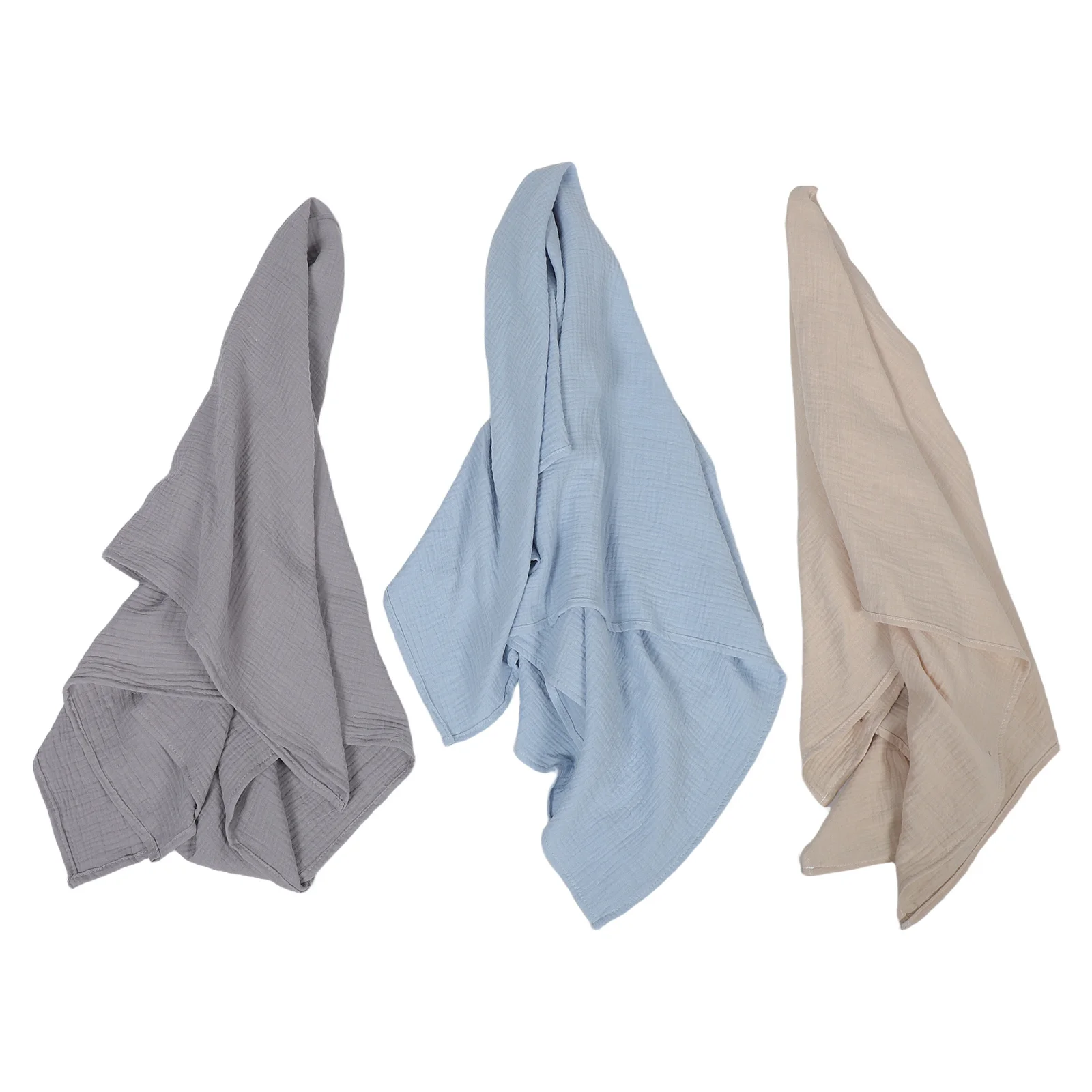 3 قطعة الوليد قماط بطانية التفاف غزل ناعم الحضانة البطانيات للجنسين الحد الأدنى تصميم مريح آمن التقميط مجموعة #1