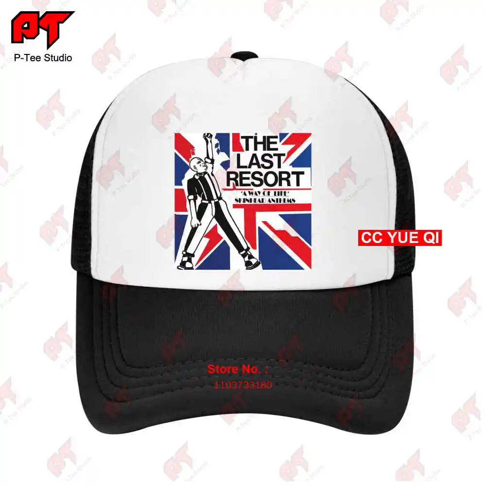 The Last Resort A Way Of Life Skinhead Oi Punk Baseball Caps Truck Cap GKEN