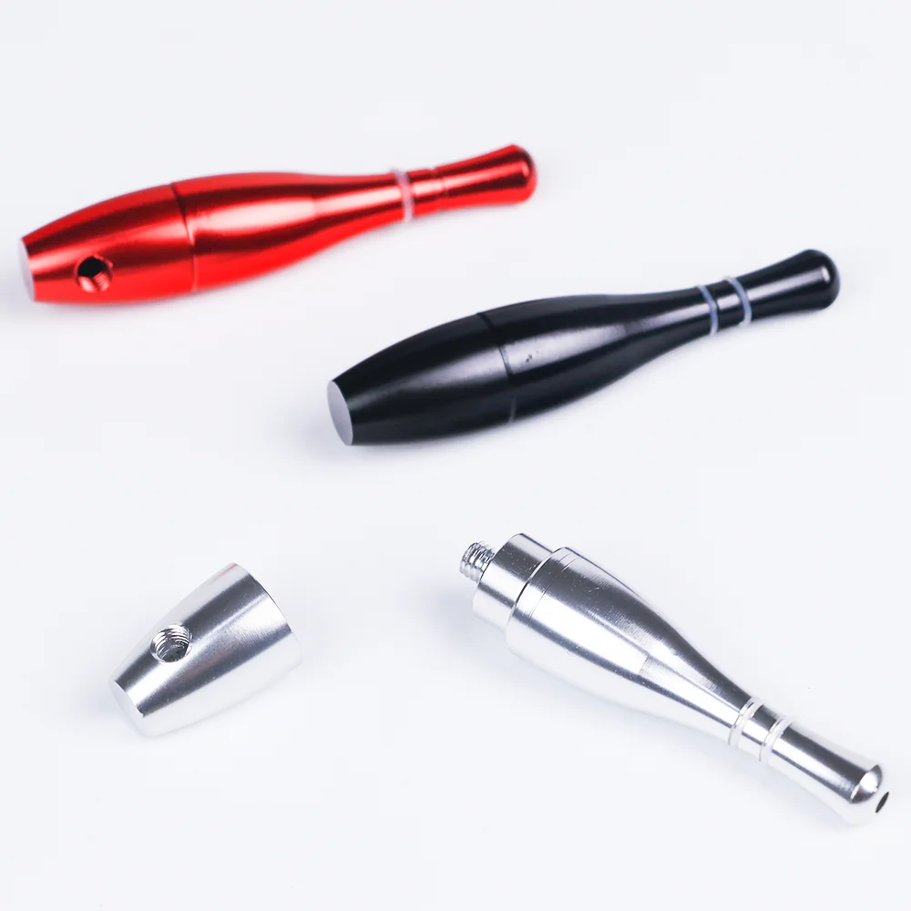 

Bowling Ball Shaped Smoking Accessory Detachable Metal Portable Holiday Gift