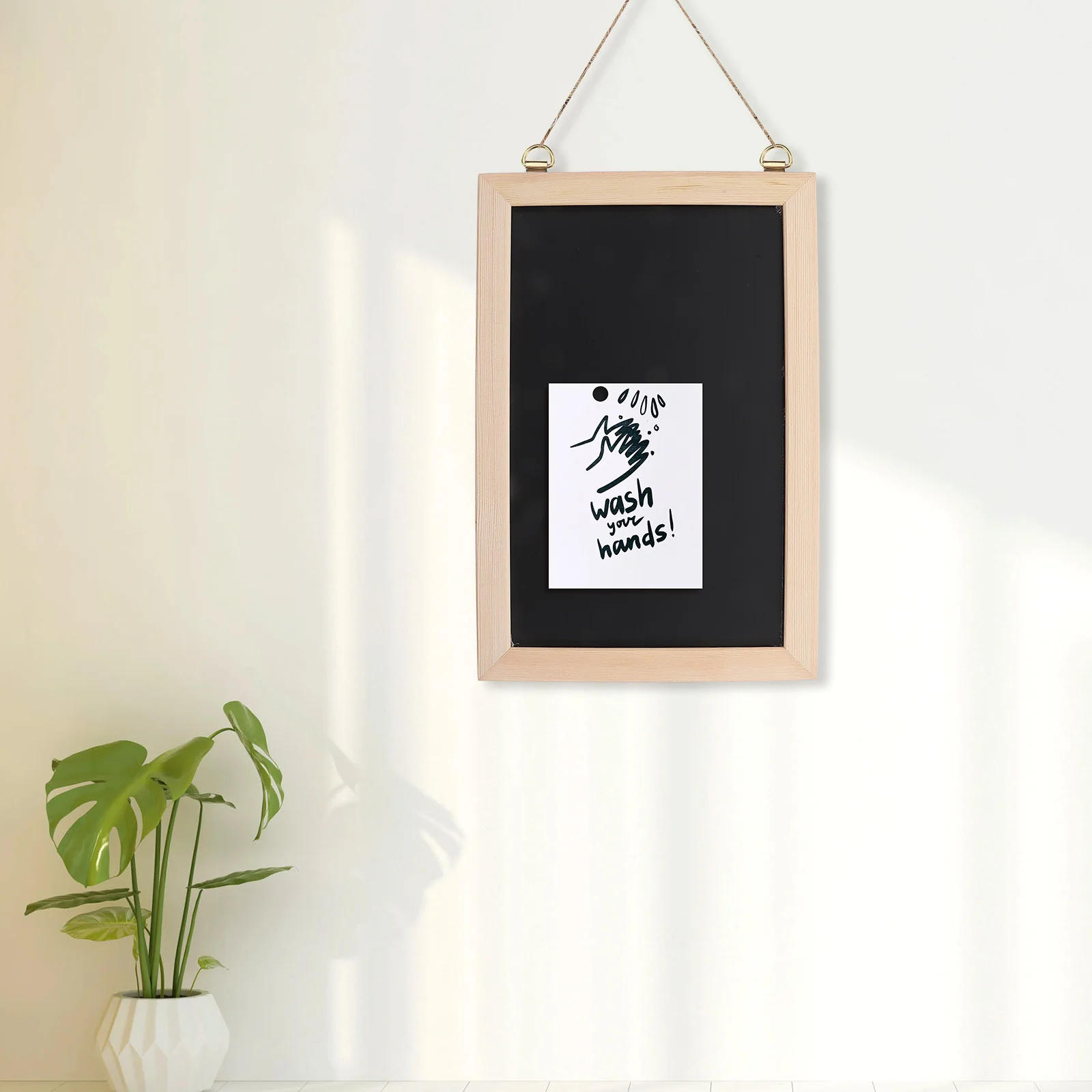 مجموعة واحدة من لوحات الإعلانات الجدارية المعلقة على الوجهين للجدران، منظم لوحة الفلين المكتبية، لوحة الرسائل الخشبية،