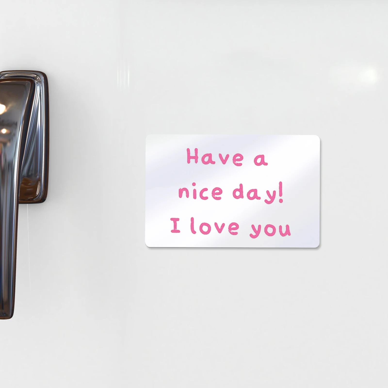 

6pcs Magnetic Dry Erase Whiteboard A5 Round Corner Reusable Small Board for Home Office School Schedules