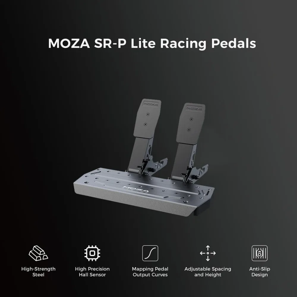 Simulateur de course de jeu PC tout-en-un R5, base de roue à entraînement direct de 5,5 Nm, roue de course de 11 pouces, pédales coordonnantes, lot de 3 pièces