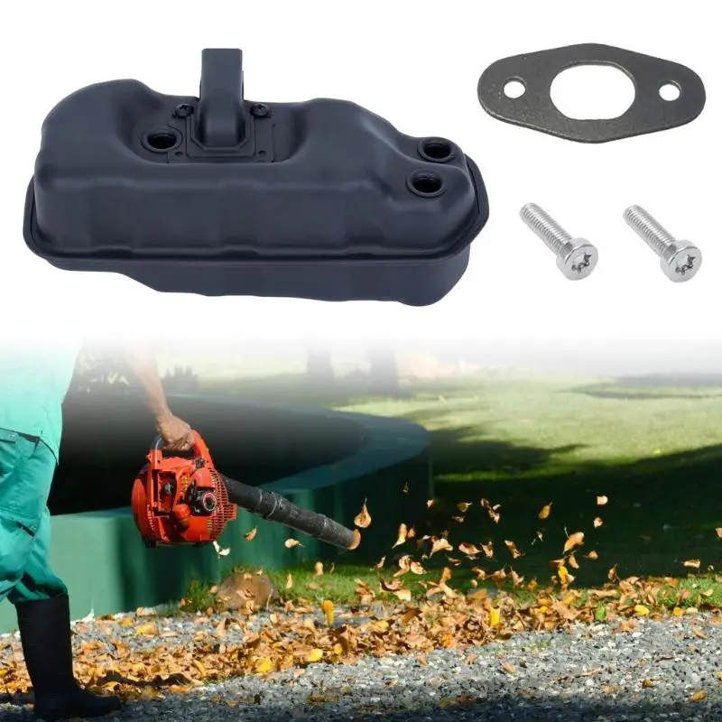 แพ็คเกจเปลี่ยนท่อไอเสียแบบสมบูรณ์สำหรับเครื่องเป่าลมแก๊ส BR800C รวมถึงปะเก็นซีล M4YD