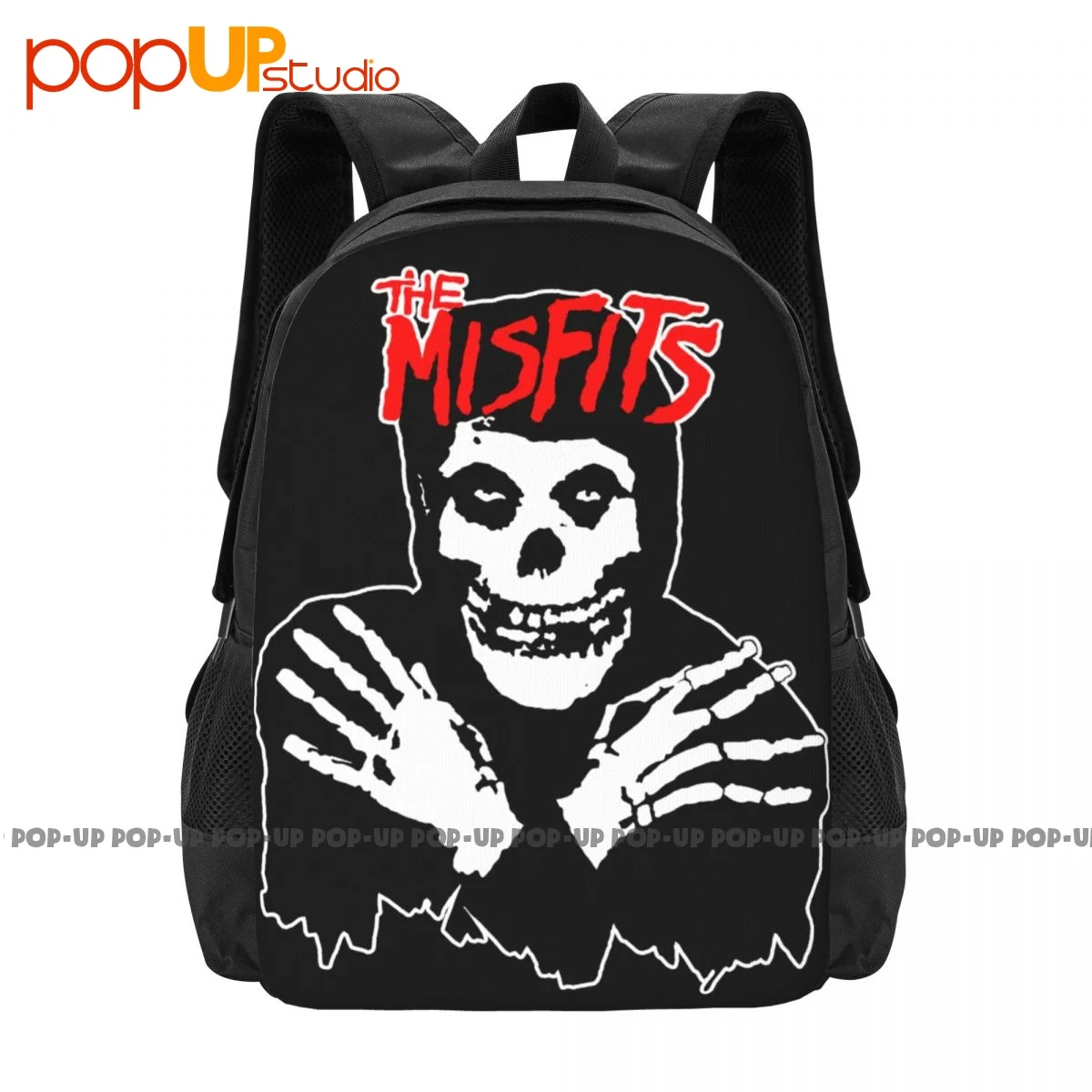 Misfits Classic Skull Backpack Large Capacity Newest Beach Bag Eco Friendly Riding Backpack