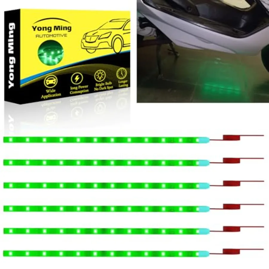 

30CM Flexible Led Strip Light for Car Interior and Exterior Decoration 12V Waterproof Boat Motorcycle Underbody Strip Lights Bu