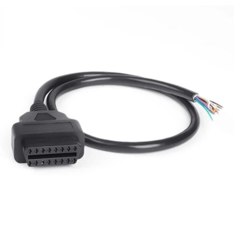 Wearproof OBD2 Extension Cable for Motorcycle Durable 6Pin To 16Pin Adapter Cord Motorcycle Scanner Diagnostic Cable