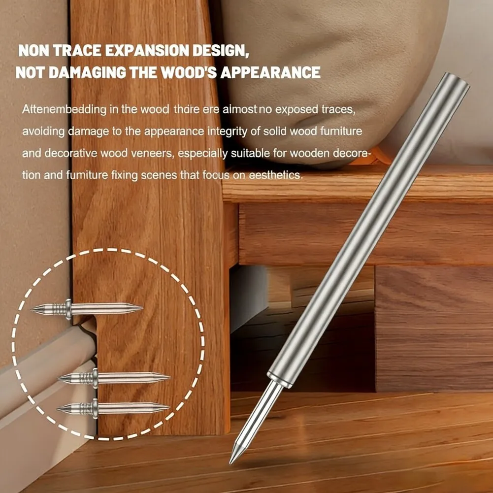 Home Renovation Skirting Nails Double-Headed Pins Double Headed Skirting Nails Craft 26mm Double-headed Design