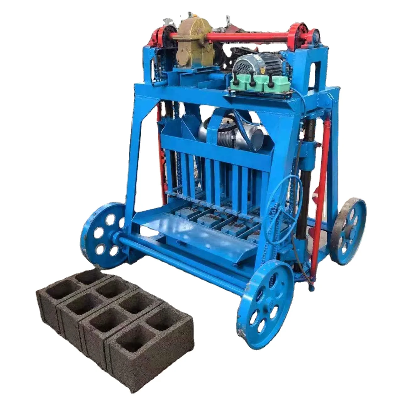 Concrete Block Machine Stone Split Mud Clay Brick Making Machinery