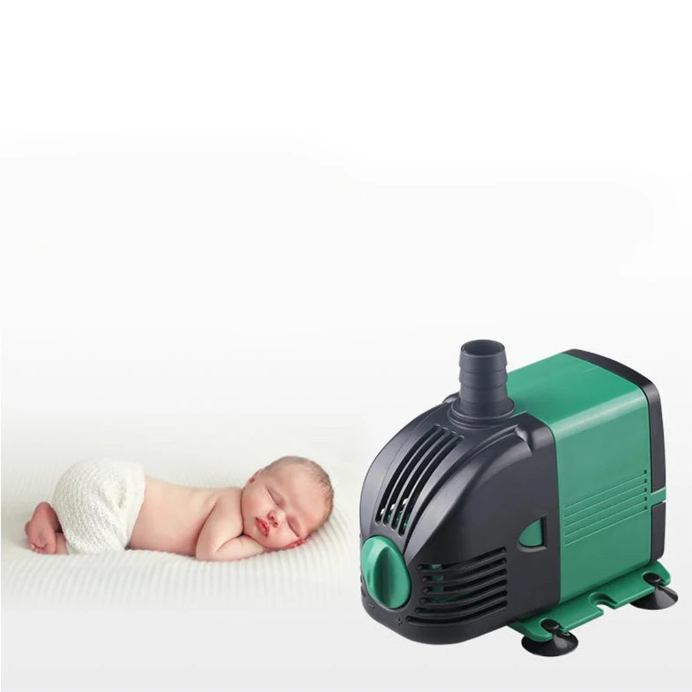 

Silent Submersible Water Pump 220V for Aquarium Fountains Ponds Fish Tank Energy Saving Low Noise Adjustable Flow Easy Clean