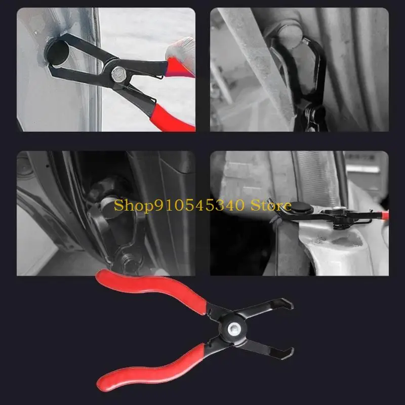

U2JA Push Removal Pliers Auto Push Pin Tool 30 Degree Push Pin Remover Tool Plier