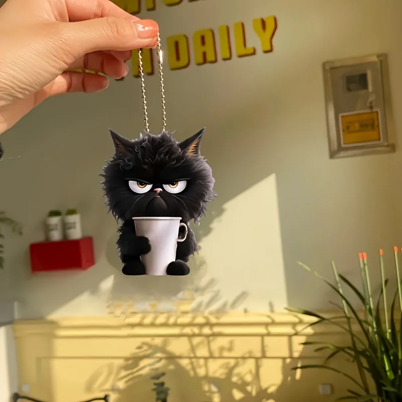 1PC Kitten Pendant, Handbag and Keychain Accessories, Home Decor - Perfect Gift