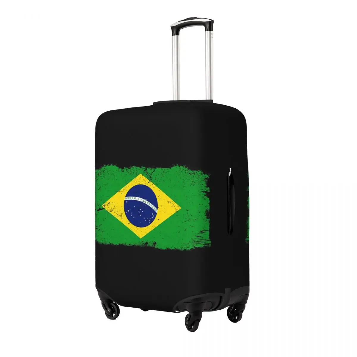 

Brazil Country Flag Brazil Tourist Brazil Country Team Suitcase Cover Protection Elastic Trip Luggage Protector Covers