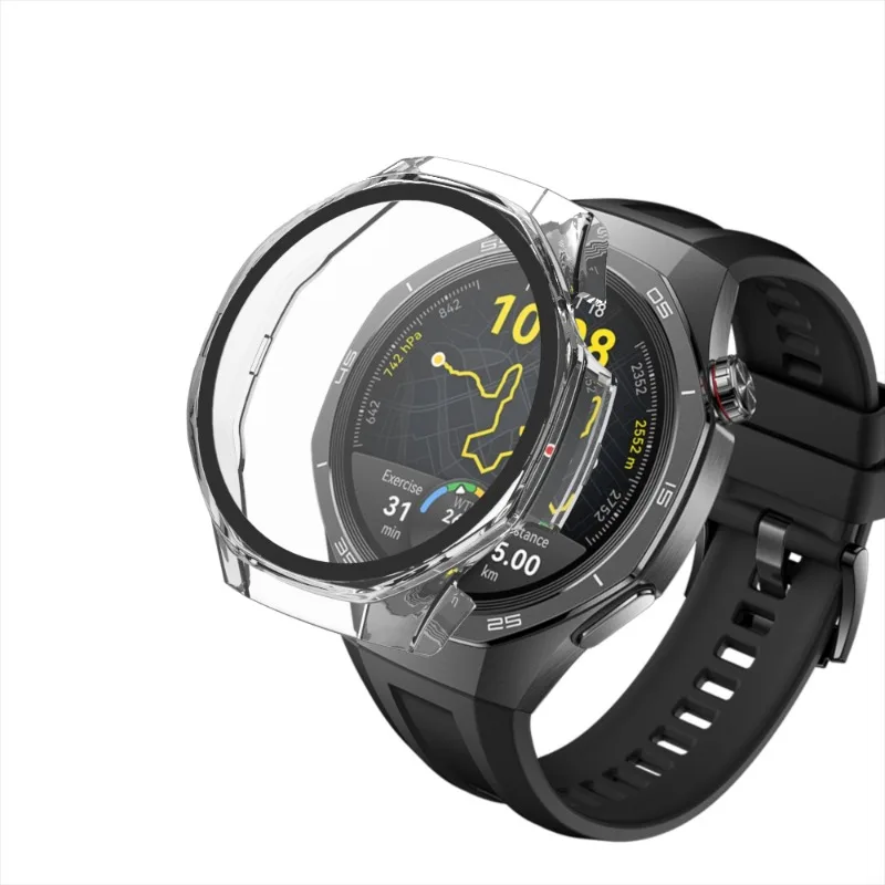 Huawei Watch gt 5 pro用強化ガラスフィルム,保護アクセサリー,PCバンパー,46mm