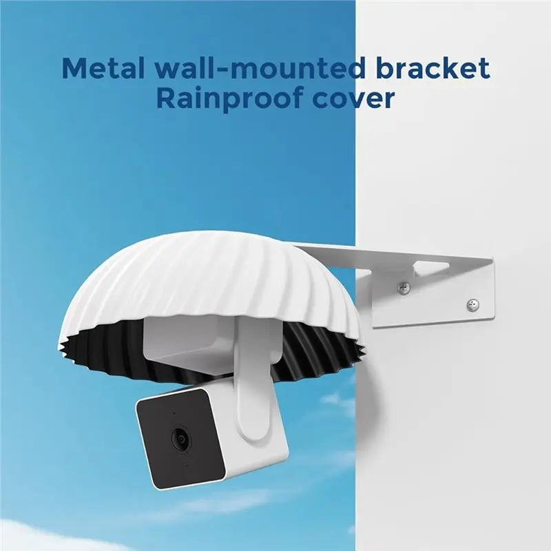 A24U For Wyze Cam Pan V3 Weatherproof Housing-UV Resistant, Anti-Glare, Anti-Rain Wall Mount Outdoor Camera Cover