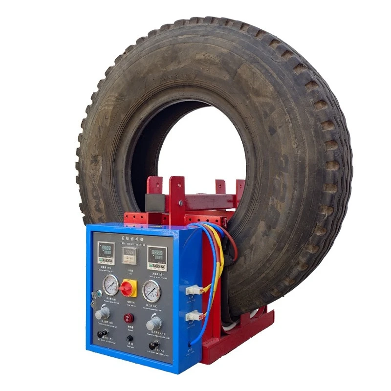Vacuum tire repair vulcanization locomotive tire wound repair equipment