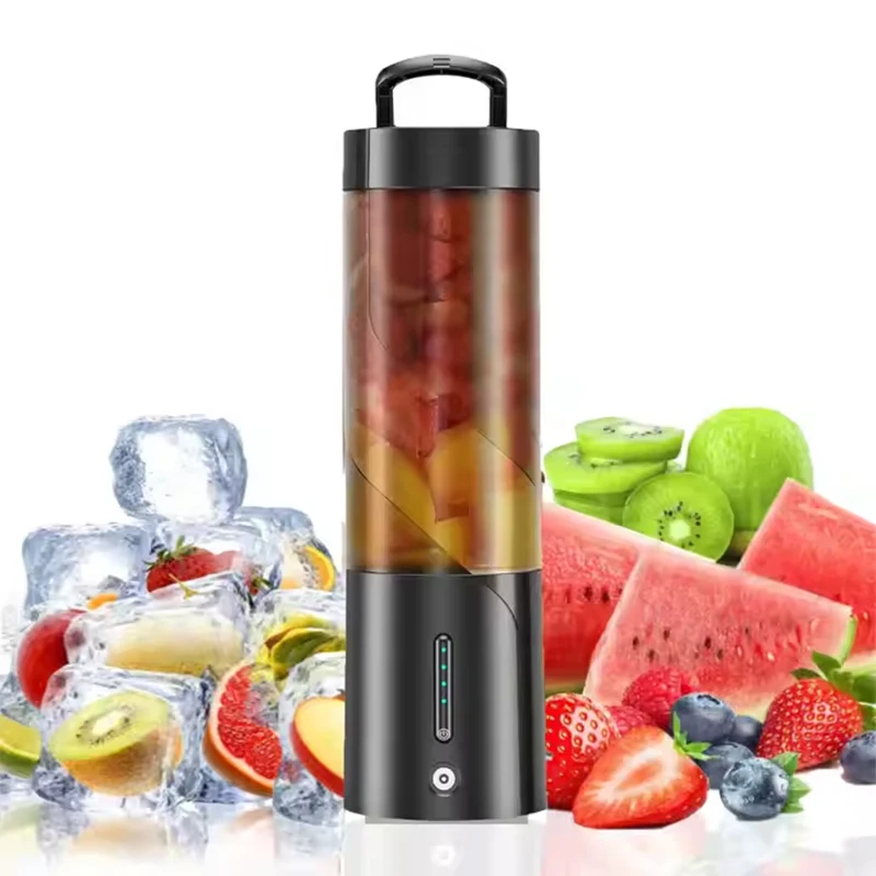 

Portable Multi-Functional Crushed Ice Fruit Blender New Rechargeable Juice Extractor for Household Car Citrus Juicer