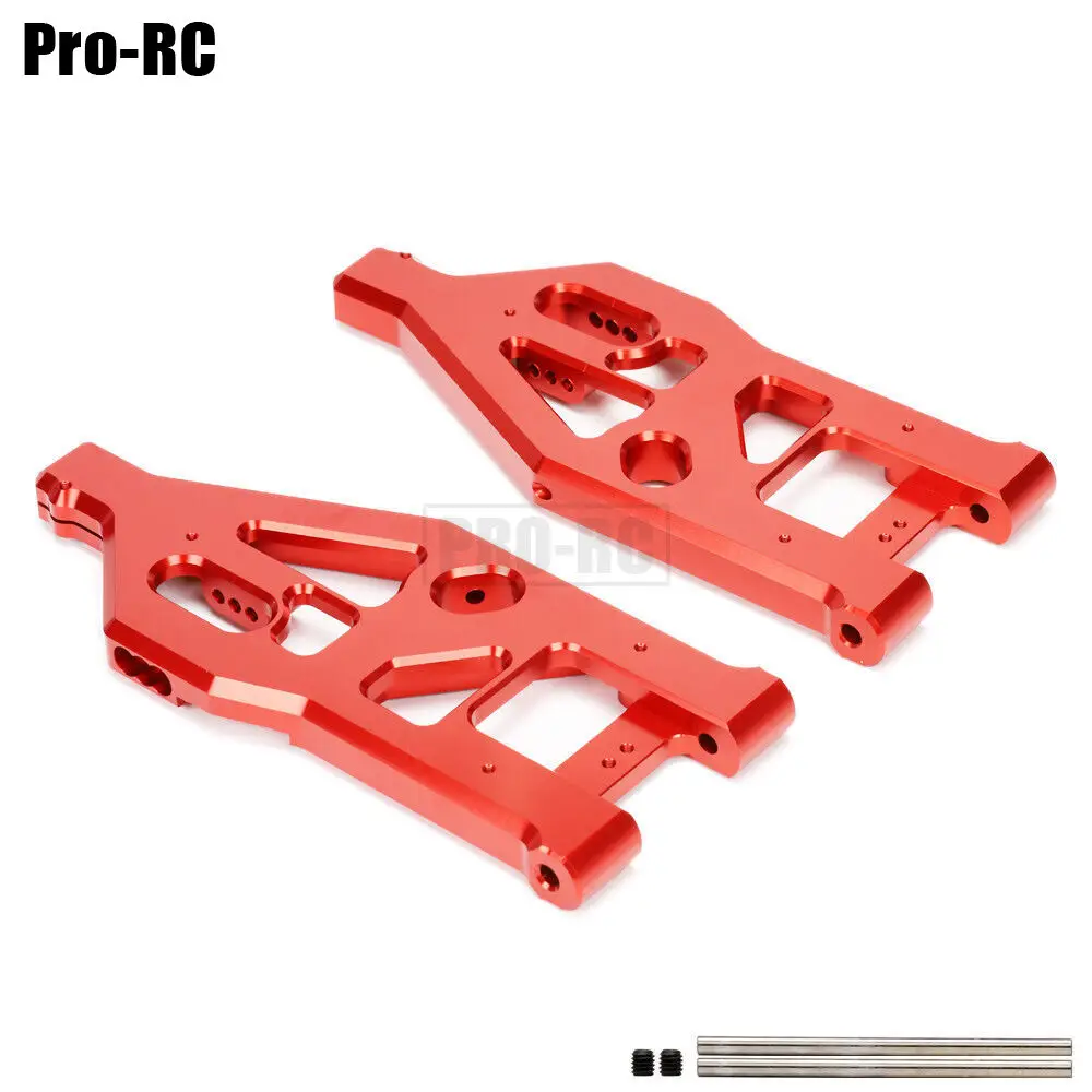 Aluminum Front & Rear Lower Suspension Arms ARA330589 ARA330590 Set For 1/5 Arrma Kraton Outcast 8S BLX RC Monster Truck Car