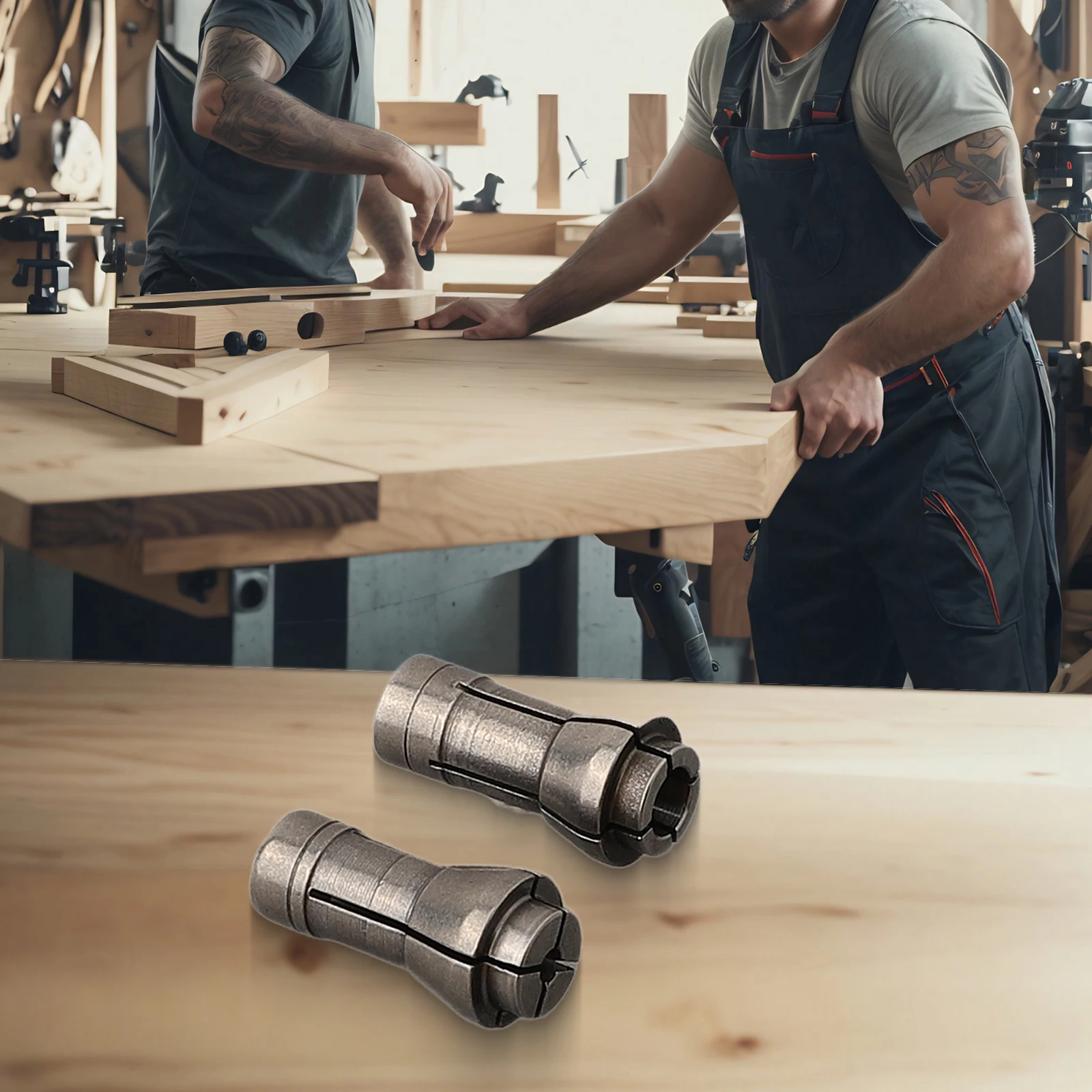 Bagian Pneumatik Adaptor Collet Chuck Adaptor Chuck Aksesori Alat Listrik Kompatibilitas Barang Pemasangan Mudah Presisi