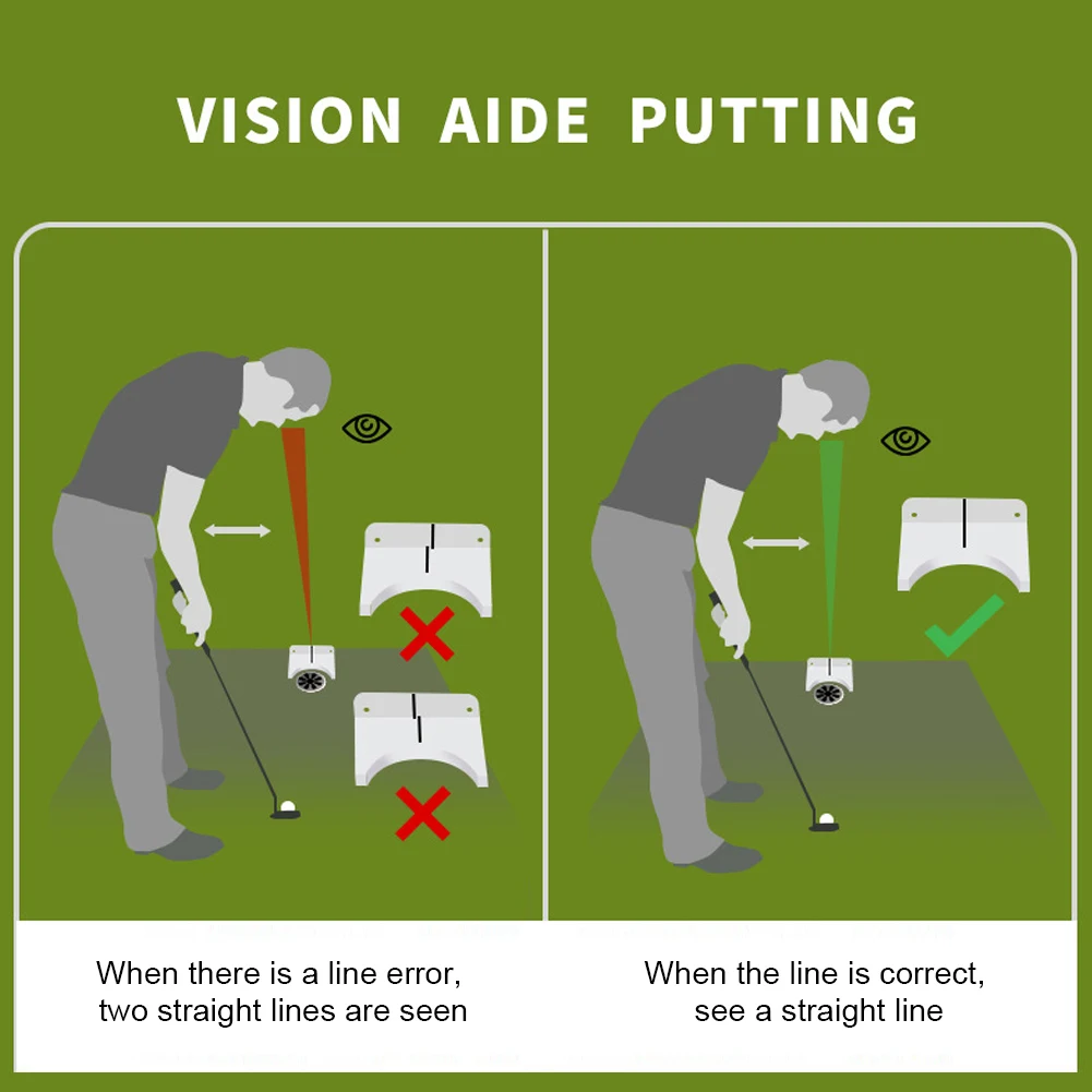 Golf Putting Gates Stroke Practice Golf Gates 3 Different Size Alignment Practice Tool Acrylic Align Putting Gates Golf Gear