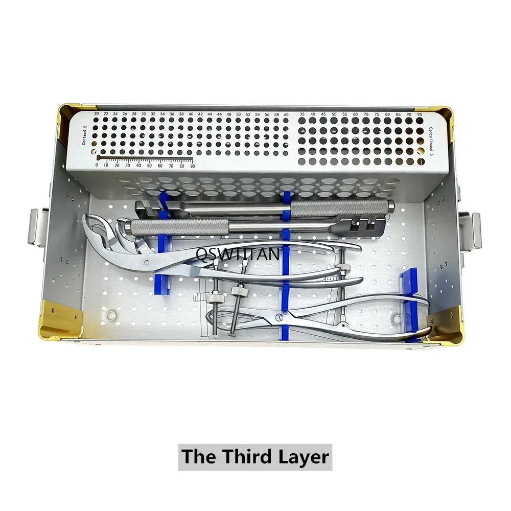 Orthopedic Lower Limb Large Fragment Instruments Kit Pet Surgical Instruments Set Orthopedic Instrument