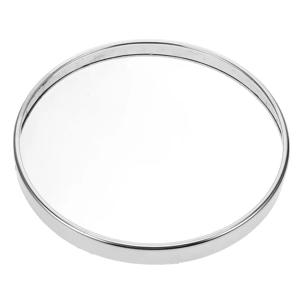 

Silver 20cm Plastic Garbage Can Press Ring Round Trash Bin Secure Lid for Home Kitchen Office Use Odor Prevention